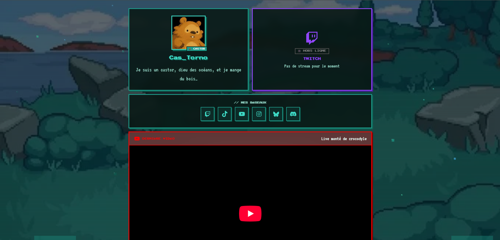 Portail Web Interactif pour Créateur de Contenu